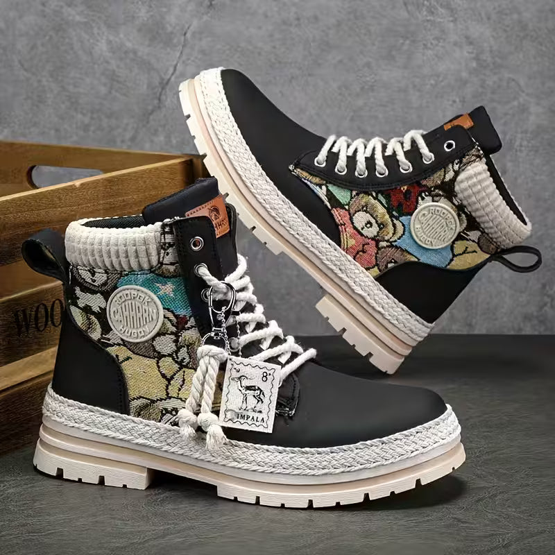 Hilarie - Teddy Nyomtatás Csúszásgátló Tornacipő