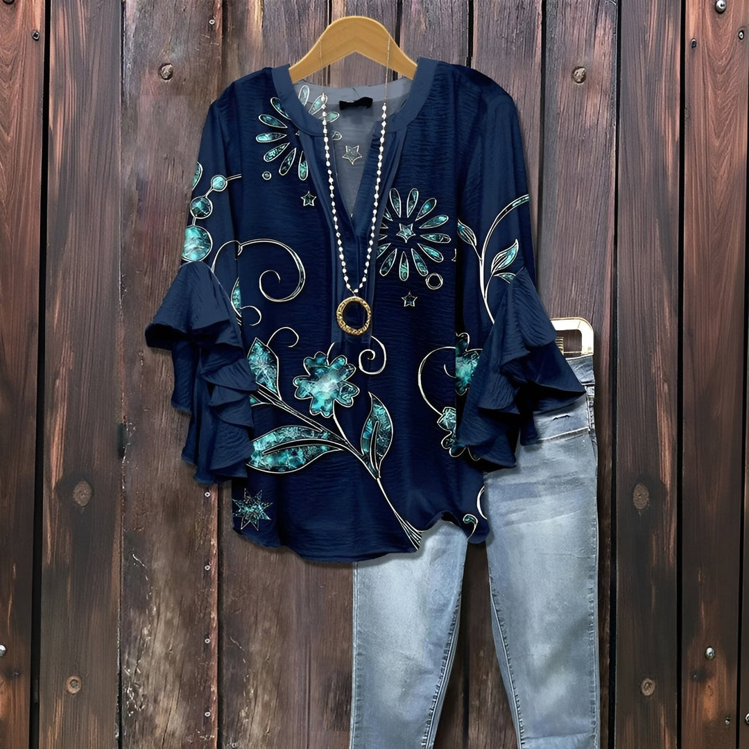 Nyaira - Alkalmi Nyári Blúz