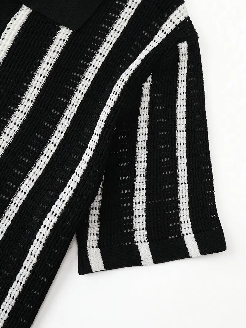 Cordell - Lélegző Rövid Ujjú Pulóver