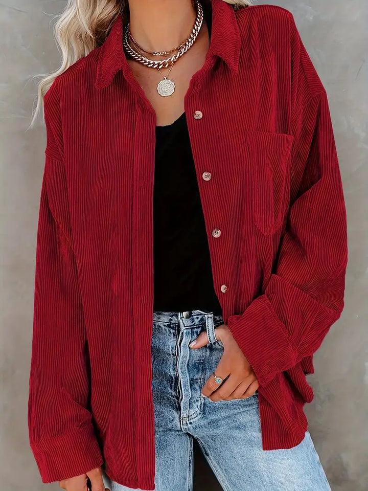 Irmela - Hosszú Ujjú Gombos Ing