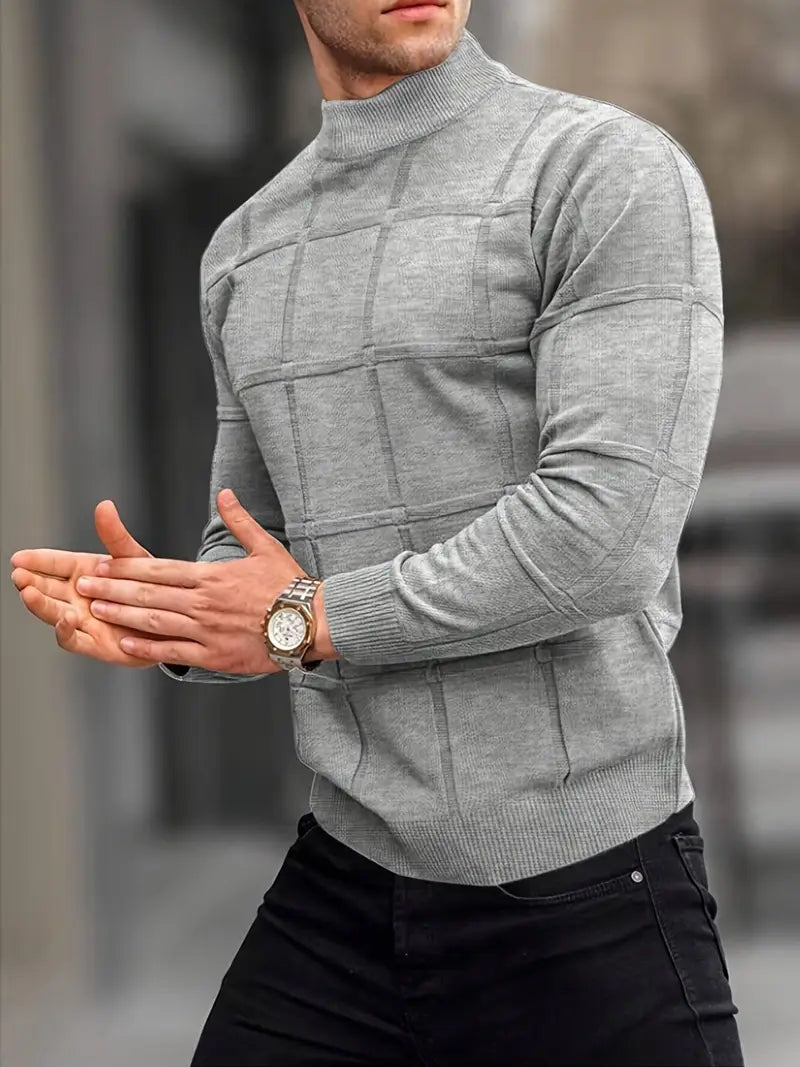 Nunzio - Kényelmes Kötött Garbó Pulóver