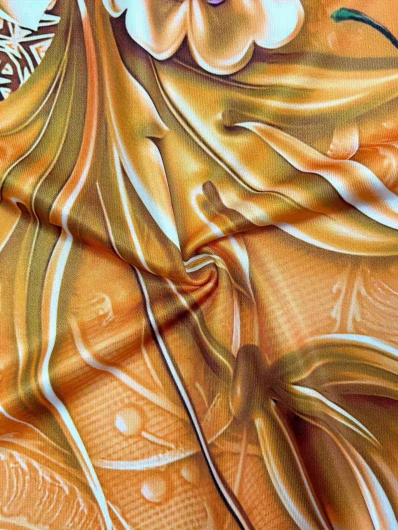 Ljiljana - Divatos Virágmintás Felső