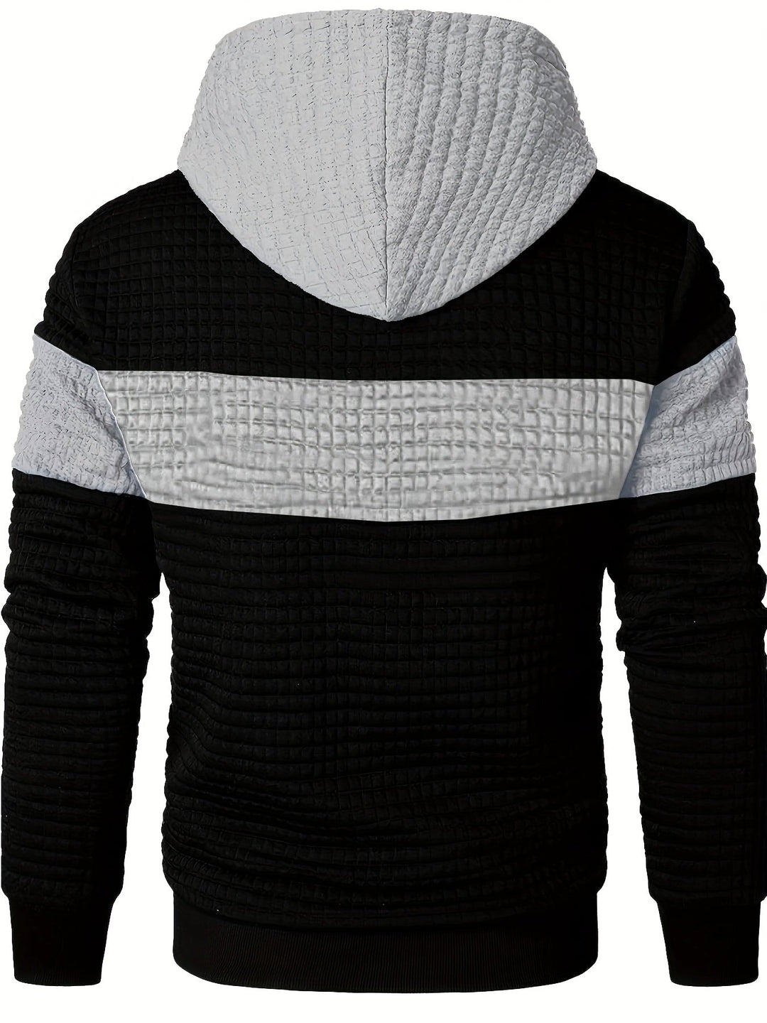 Fredric - Blokkoló Stílusos Kapucnis Pulóver