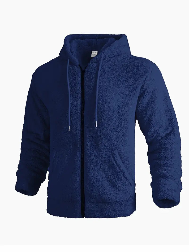 Ushakov – Alkalmi Hosszú Ujjú Kapucnis Pulóver Cipzárral