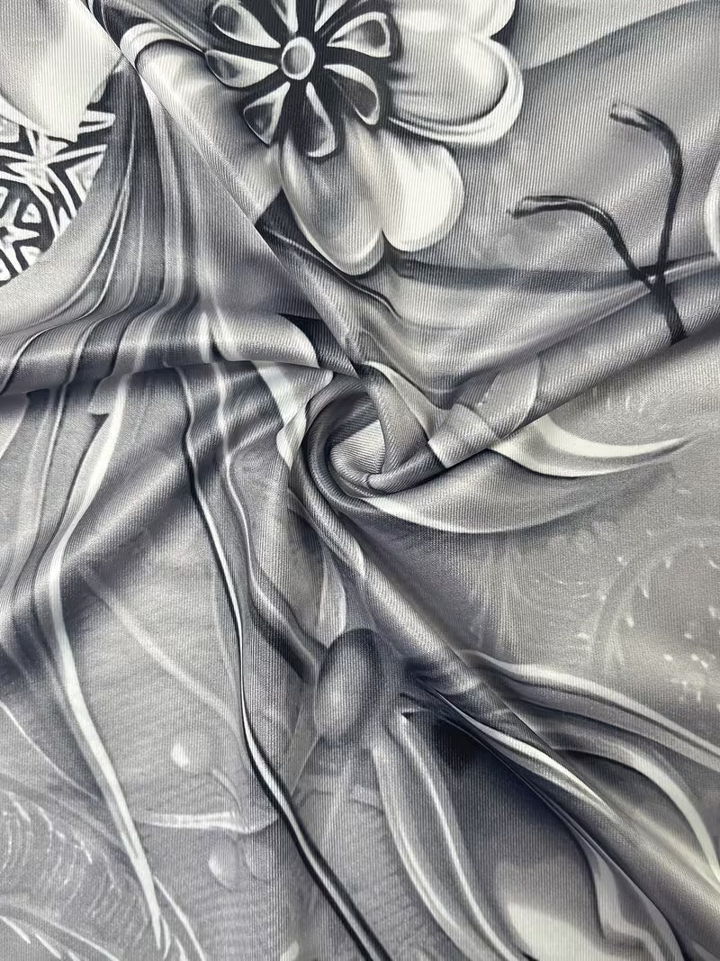 Ljiljana - Divatos Virágmintás Felső