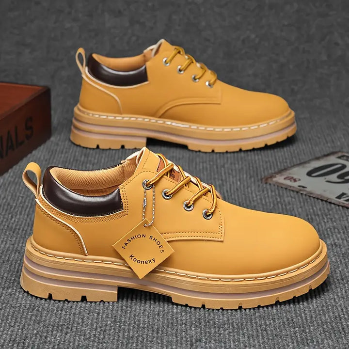 Trevino – Klasszikus Kerek Orrú Fűzős Cipő