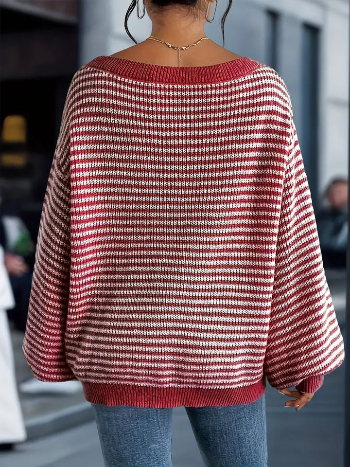 Nilufer - Alkalmi Kötött Pulóver Télre