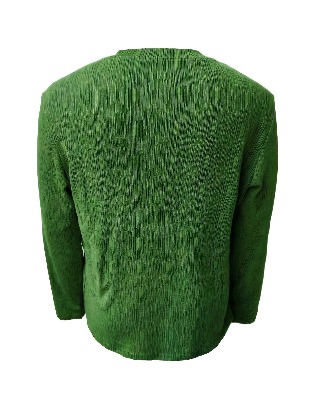 Usher - Karcsú Szabás  Hosszú Ujjú, V-Nyakú Póló