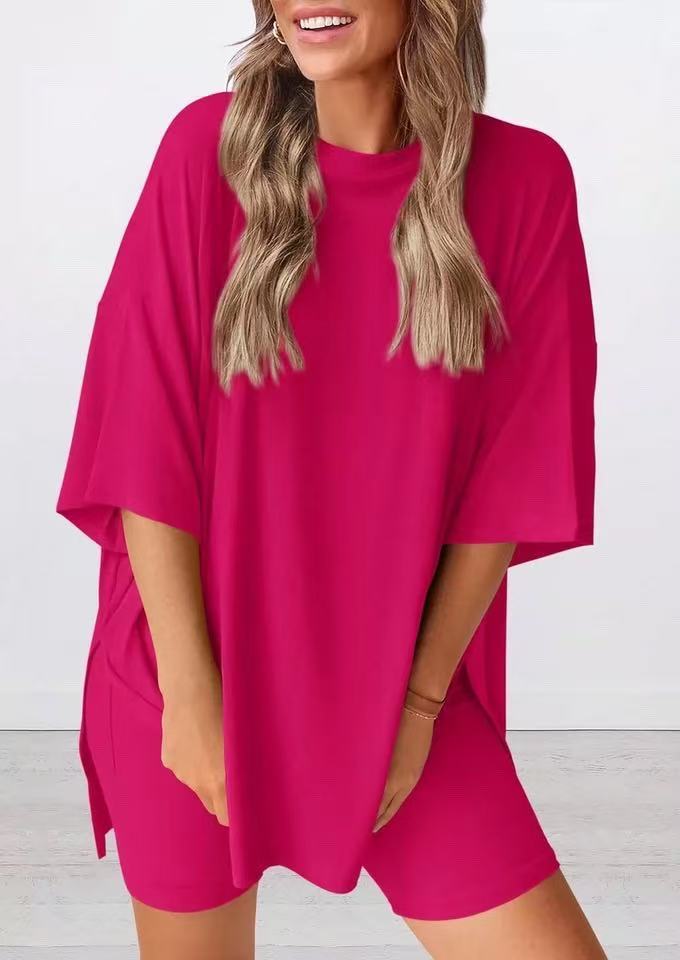 Rikke - Rövid Ujjú Kétrészes Szett