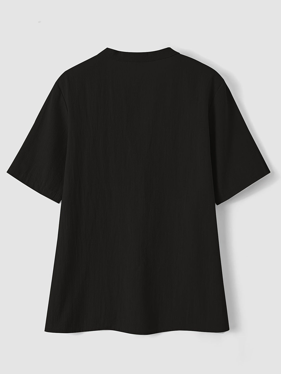 Sharron - Elegáns V-Nyakú Blúz Gombokkal