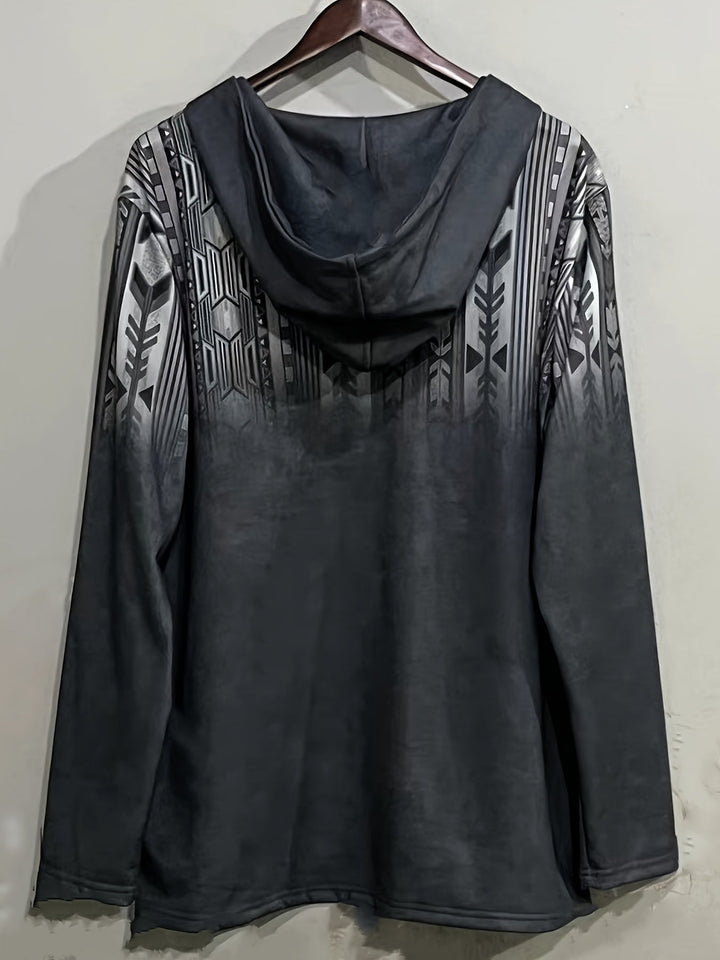 Sandeep - Alkalmi 3D Nyomtatott Kapucnis Pulóver