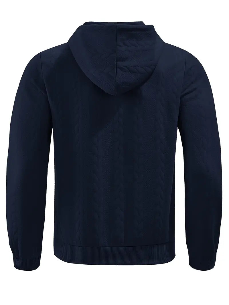 Philipp - Hosszú Ujjú Kapucnis Cipzáras Pulóver