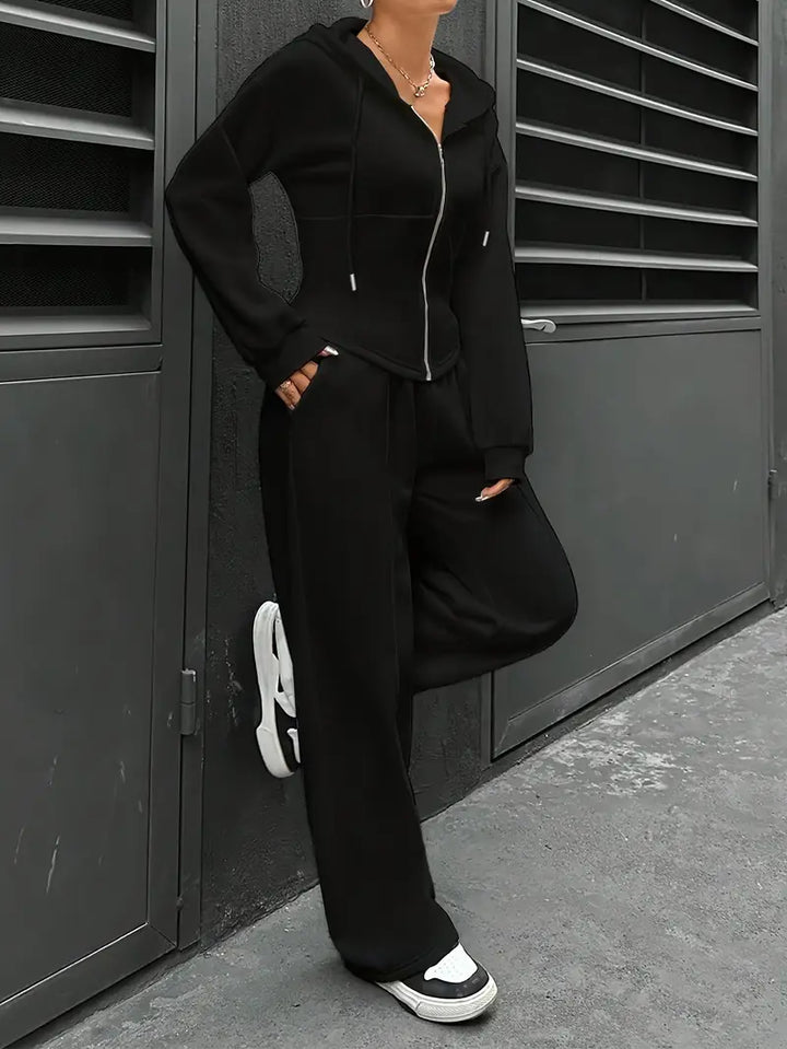 Nanci - Alkalmi Hosszú Ujjú Kétrészes Szett