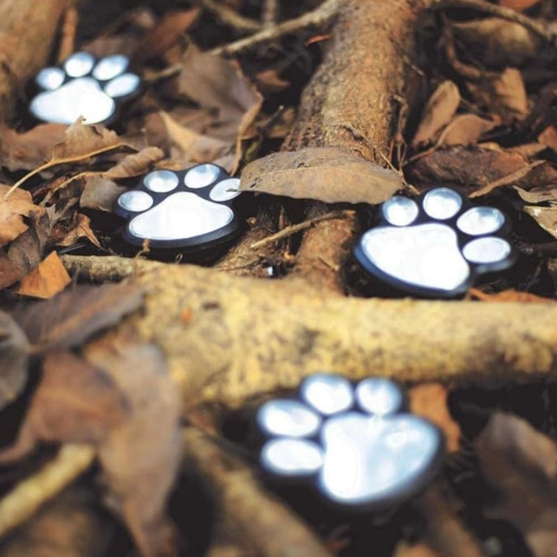 PawGlow - Kültéri LED-es Napelemes Kerti Mancsvilágítás