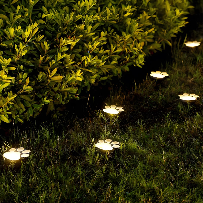 PawGlow - Kültéri LED-es Napelemes Kerti Mancsvilágítás