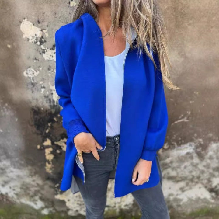 Karletta - Kapucnis Kabát Cipzárral Es Zsebekkel