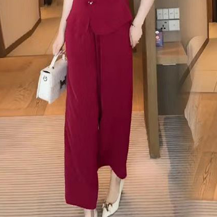 Eseniya – Elegáns  Rövid Ujjú, Kétrészes Szett