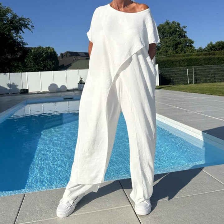 Shelagh - Vállpántos Felső Es Nadrág Szett