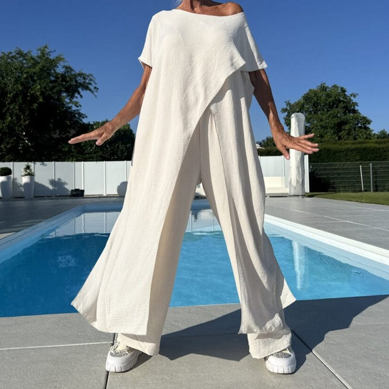 Shelagh - Vállpántos Felső Es Nadrág Szett