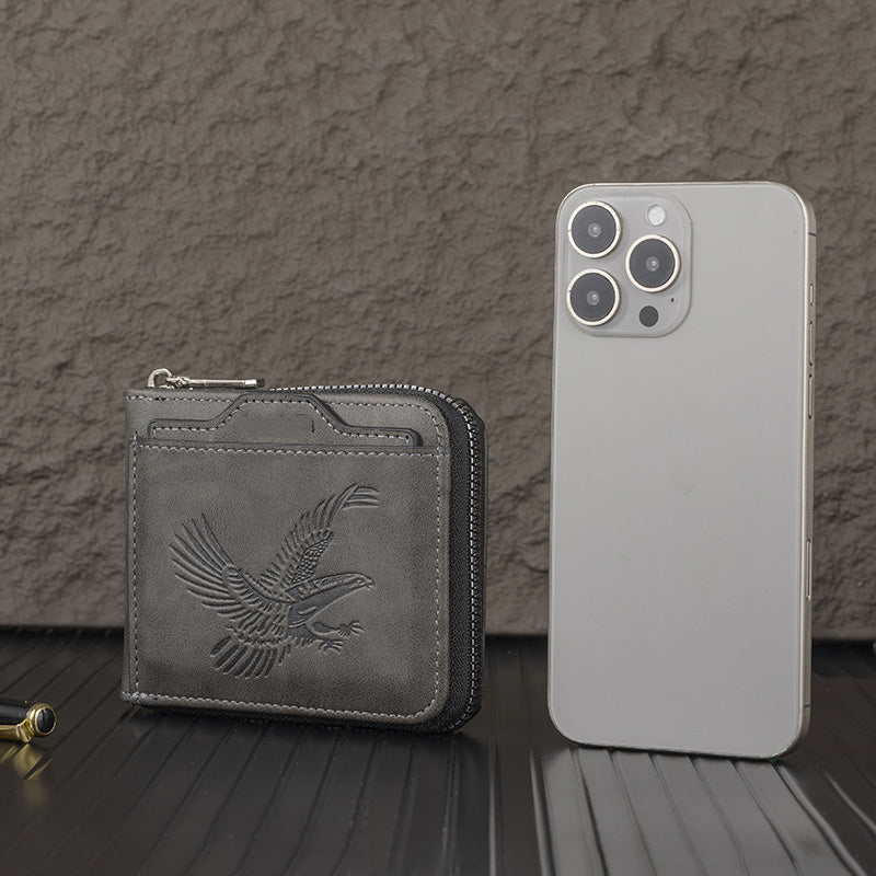 Shawn - Luxus Pénztárca Sas Dombornyomással