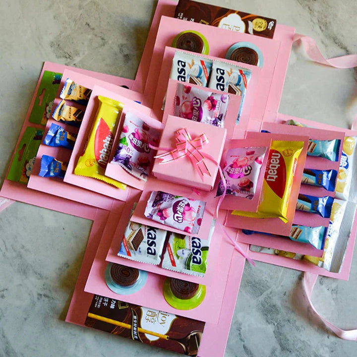 MagicUnfold - Meglepetés Robbanásos Ajándékdoboz Készlet