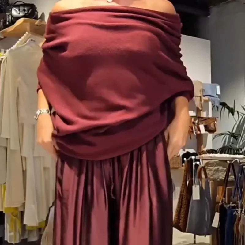 Ilana - Elegáns Vállakat Szabadon Hagyó Ruha