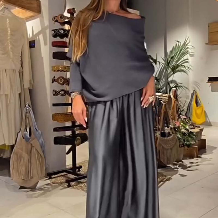 Ilana - Elegáns Vállakat Szabadon Hagyó Ruha