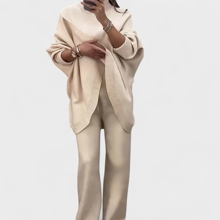 Karisa – Elegáns Kötött Kétrészes Szett