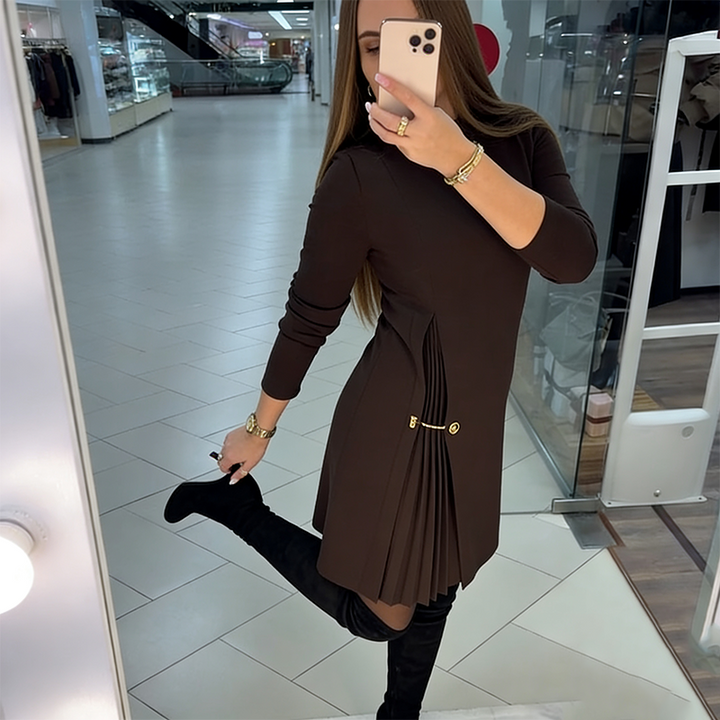 Noctura – Hosszú ujjú, Redős Ruha