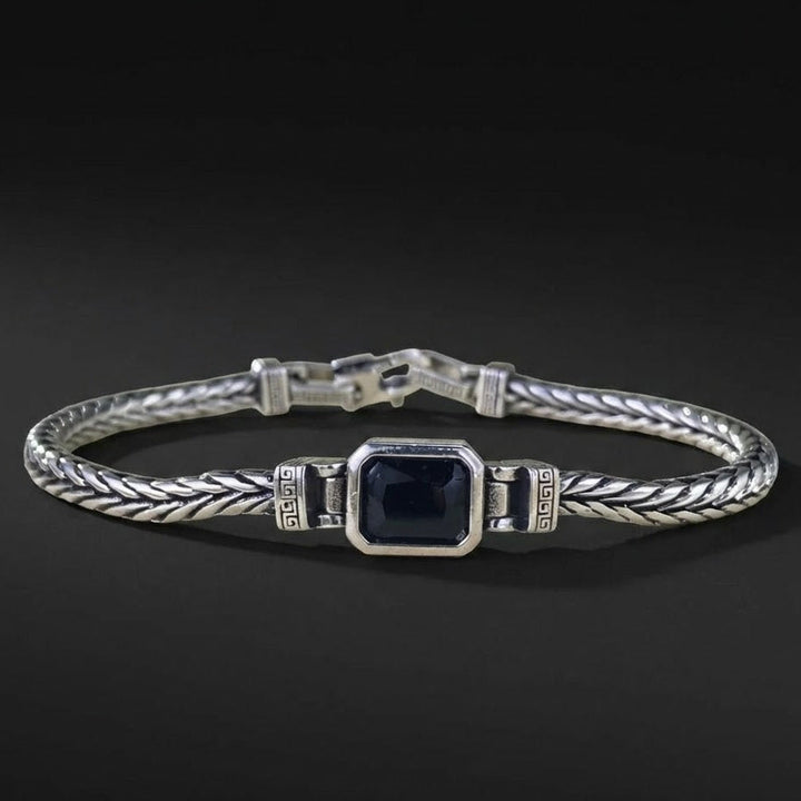 DarkCharm - Onyx Drágakő Karkötő